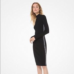 Michael Kors Logo Tape Dress